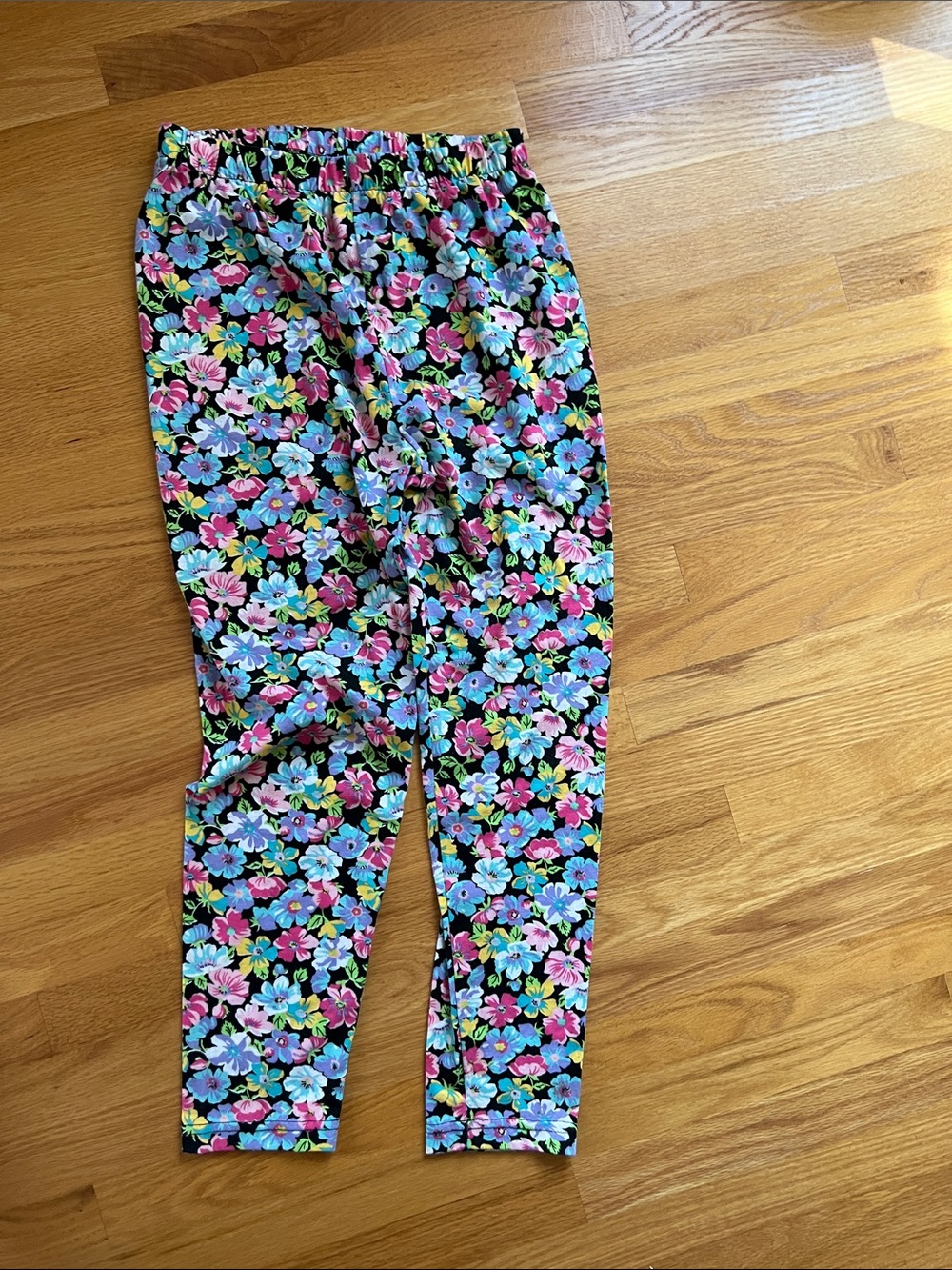Vintage Freeze Frame girls large 14-16 floral pants